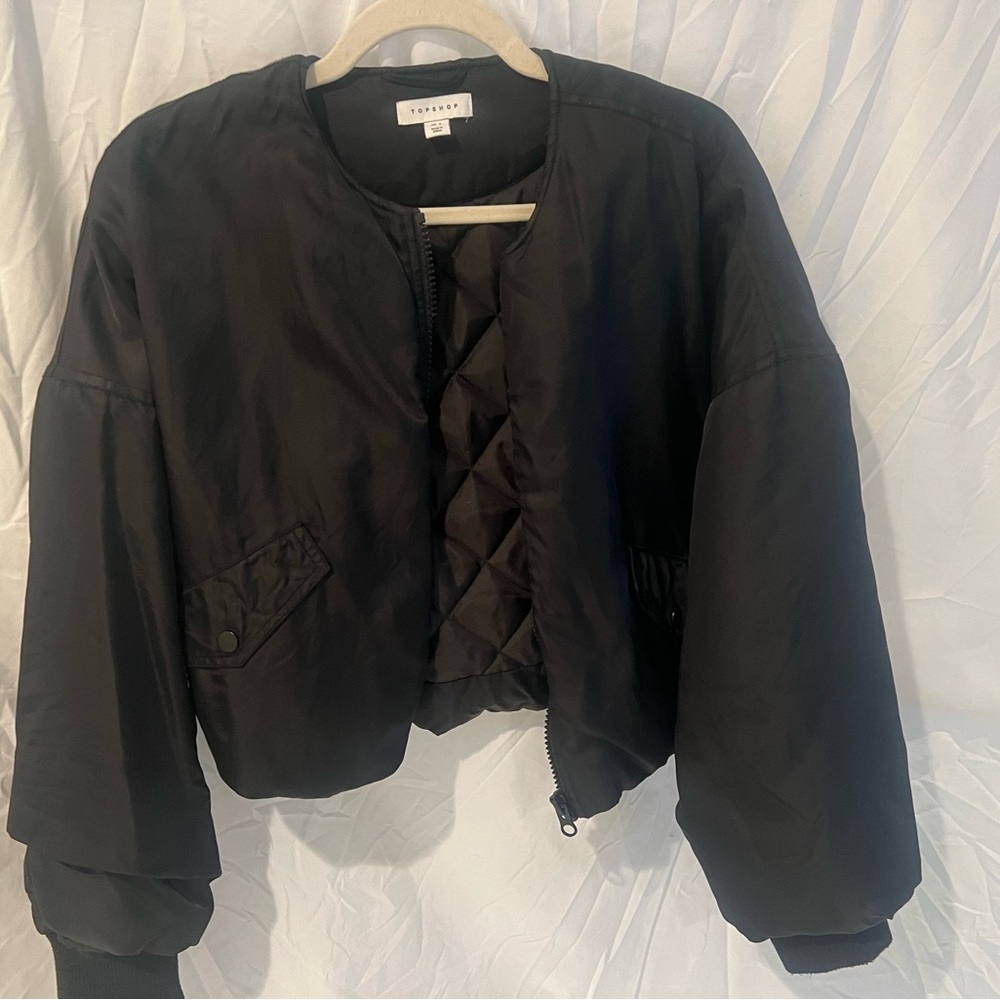 Everlane Black Quilted Jacket